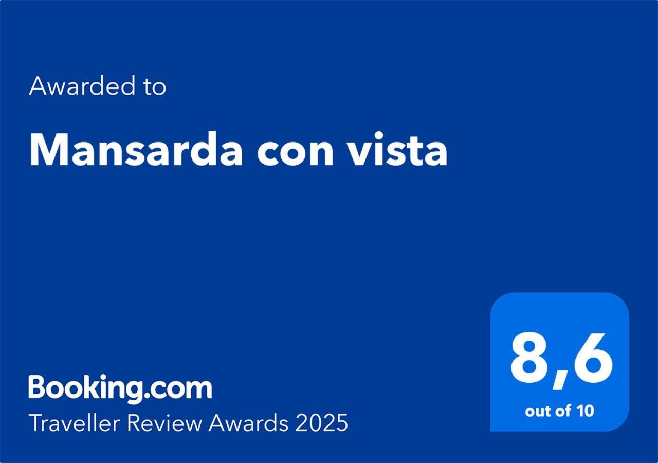 Mansarda Con Vista Apartment Giustino Exterior foto